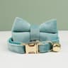 Velvet Bow Cat Collar Personalized Adjustable Collar With Bell For Cats And Kittens 14