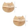 Wall Mounted Cat Climbing Shelves With Hammock Steps And Wooden Jumping Platforms 2
