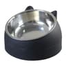 Stainless Steel Tilted Cat Bowl Non Slip Pet Feeder For Cats Puppies Food And Water 1