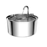 Stainless Steel Cat Water Fountain USB Quiet Automatic Pet Drinking Bowl For Cats And Dogs 1