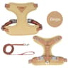 Soft Adjustable Cat Harness And Leash Set For Walking Kittens And Small Pets 4