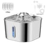 Stainless Steel Cat Water Fountain With Quiet Pump 4