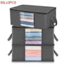 Foldable Large Capacity Clothes Storage Bag For Blankets Closet And Bedroom Organization 6