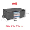 Foldable Large Capacity Clothes Storage Bag For Blankets Closet And Bedroom Organization 3