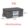 Foldable Large Capacity Clothes Storage Bag For Blankets Closet And Bedroom Organization 1