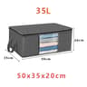 Foldable Clothes Storage Bag For Blankets Bedding Closet And Bedroom Organization Container 1