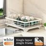 Adjustable Stainless Steel Dish Drying Rack For Cutting Boards Bowls And Utensils 2