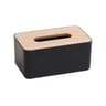 Bamboo Tissue Box Cover Rectangular Facial Tissue Holder 1