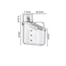 1500 Ml Cereal Storage Container With Measuring Cup 1