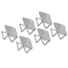 Stainless Steel Wall Mounted Pot Lid Rack And Cutting Board Holder 3