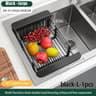 Scalable Sink Dish Drying Rack For Kitchen Storage 3