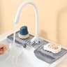 Silicone Sink Splash Guard And Draining Faucet Mat 2