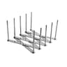 Cabinet Door Pan Lid Organizer Rack For Pots Plates Dishes And Trays 1