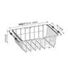 Stainless Steel Telescopic Sink Drain Rack For Dish Drying And Kitchen Storage 1