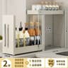 Narrow Pull Out Spice Rack Organizer With Magnetic Accessories For Countertop Storage 2