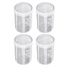 Sealed Grain Storage Cans With Measurement Marks For Spice And Refrigerator Organization 7