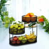 Space Saving Wire Fruit Basket And Produce Storage Tray 2