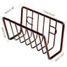 Metal Sponge Rack With Suction Cups For Kitchen Sink Storage 2