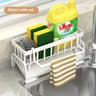 Sponge Drain Rack With Brush And Detergent Holder For Sink Storage 1