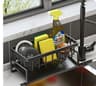 Stainless Steel Sink Storage Rack Sponge Holder Rag Hanger 2