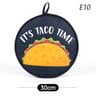 Microwave Tortilla Warmer Pouch For Burritos 10