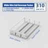 Automatic Beverage Pusher Glide Refrigerator Organizer For Cans Bottles Drinks Storage 10