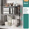 Retractable Microwave Oven Rack For Kitchen Storage 3