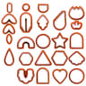 Polymer Clay Earring Cutters Set For Geometric Jewelry Making 2