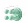 Self Adhesive Silicone Toothbrush Holder Hooks For Bathroom And Kitchen 4