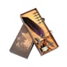 Retro Feather Dip Pen Set With Nibs Gift Box 9