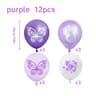 Butterfly Latex Balloons For Birthday Party Decor 12 Pack 1