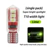 Ice Blue T10 LED Car Clearance Lamp Super Bright Plug In Auto Light 6