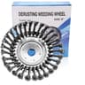 Steel Wire Weed Brush Cutter Head For Grass Trimmer And Lawn Mower 2