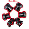 Kids 6 Piece Protective Gear Set For Skating And Cycling 3