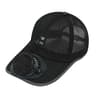 Solar Powered Cooling Fan Hat With USB Charging 4