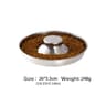 PupFeast Stainless Steel Puppy Feeding Bowl For Litter Weaning 1