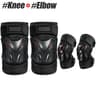 Shock Absorbing Motorcycle Knee And Elbow Pads Pair 3