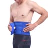 AOLIKES Adjustable Waist Trimmer Sweat Belt And Back Support 2