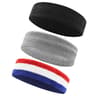 AOLIKES 3 Pack Moisture Wicking Sports Headbands 5