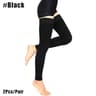 Footless Thigh High Compression Stockings With Silicone Grip 1