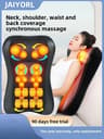 Heated Shiatsu Neck And Back Massage Pillow 2