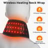 Cordless Red Light Neck Massager With Heat And Vibration 3