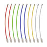 Color Lock Stainless Steel Wire Keychain Loops 3