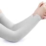 Cooling Ice Silk UV Protection Arm Sleeves With Hand Covers For Outdoor Activities 8