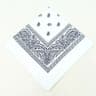 Classic Cotton Paisley Bandana Square Scarf 15