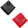 Classic Cotton Paisley Bandana Square Scarf 21