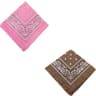 Classic Cotton Paisley Bandana Square Scarf 22