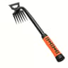 Carbon Steel Garden Weeding Rake And Root Remover 3