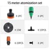 Automatic Garden Misting Irrigation Kit With Fog Nozzles And PE Hose Connectors 3