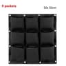 Multi Pocket Wall Hanging Planter Bag For Herbs Flowers And Vertical Gardens 9